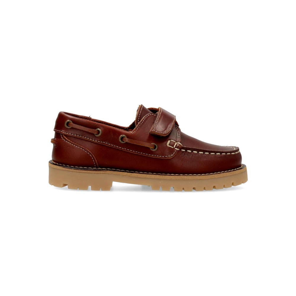 MAC Zapato náutico piel ajuste adherente