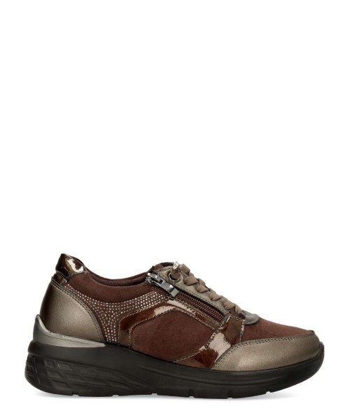VANESSA Zapato blucher confort cremallera