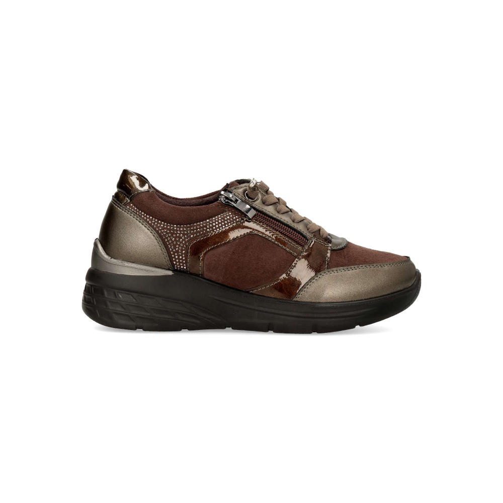 VANESSA Zapato blucher confort cremallera