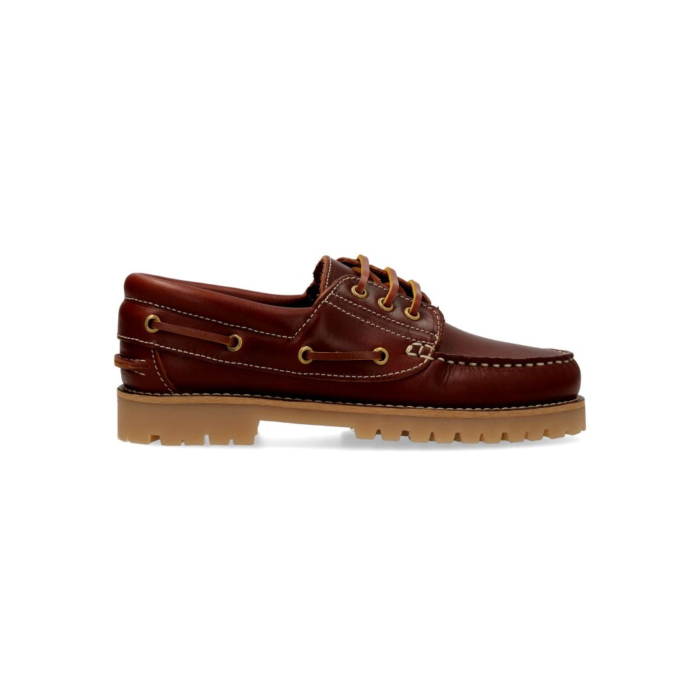 MAC Zapato náutico piel confort niño