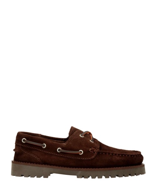 MAC Zapato náutico de vestir piel serraje