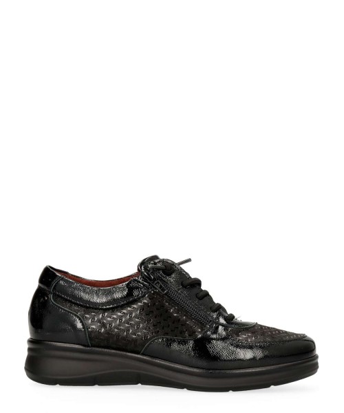 PITILLOS Zapato blucher cremallera confort mujer