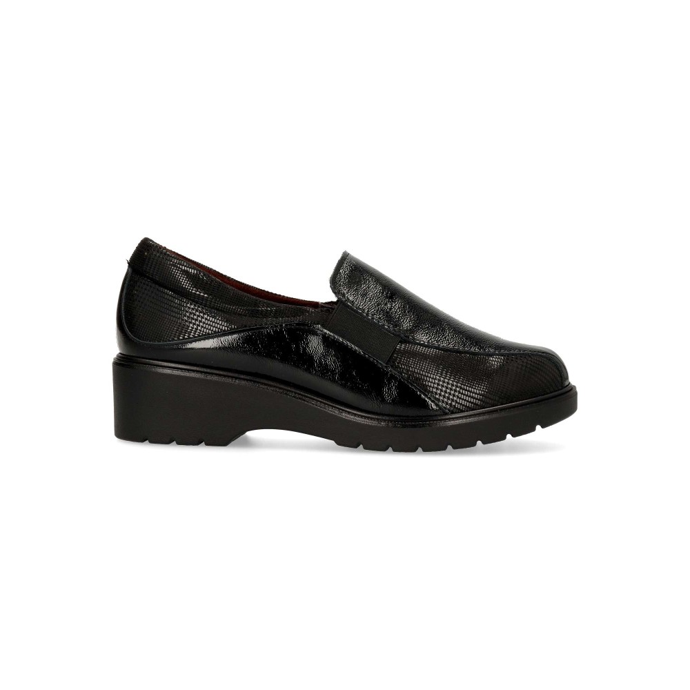 PITILLOS Mocasín confort cuña baja mujer