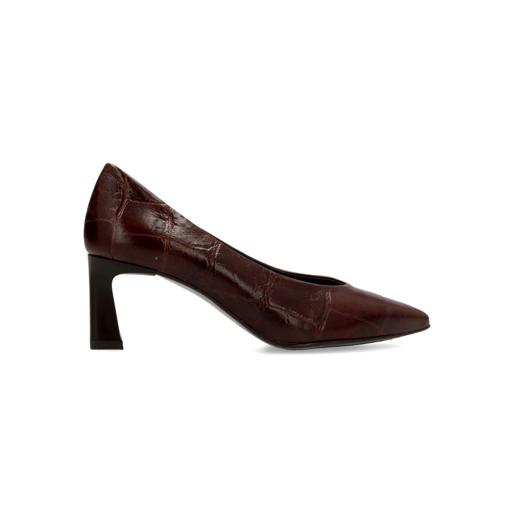 DESIREE Zapato salón piel confort tacón fino