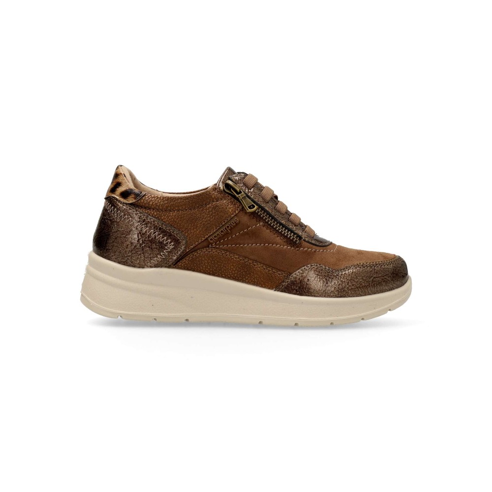 AMARPIES Zapato casual confort cremallera