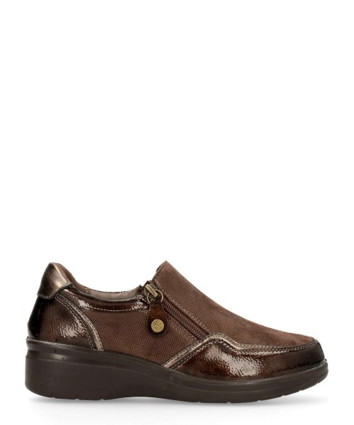AMARPIES Zapato mocasín confort mujer