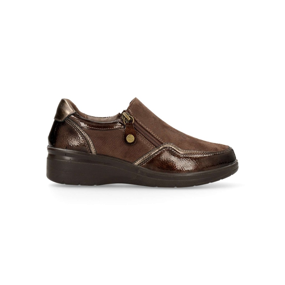 AMARPIES Zapato mocasín confort mujer