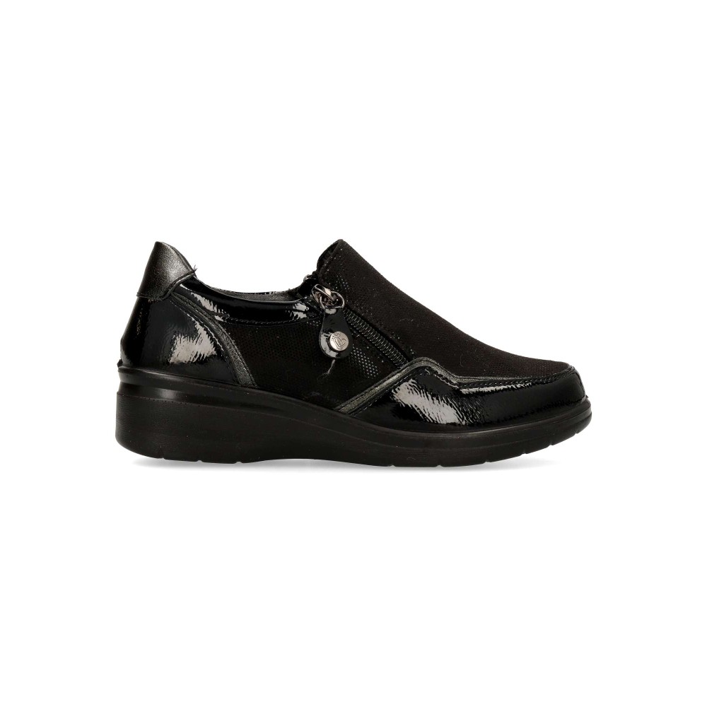 AMARPIES Zapato casual confort cremallera