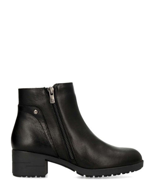 FLUCHOS Botines confort piel tacón mujer Aliss