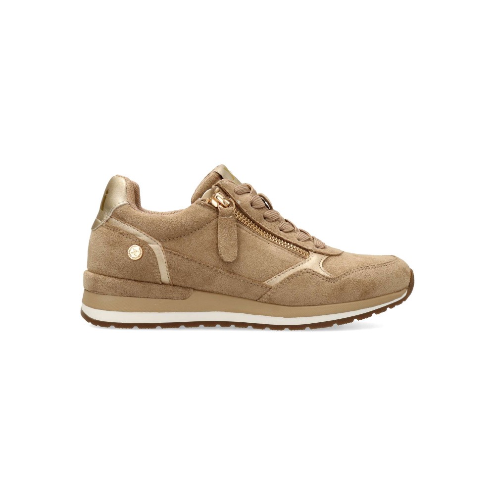 XTI Sneakers casual cremallera mujer