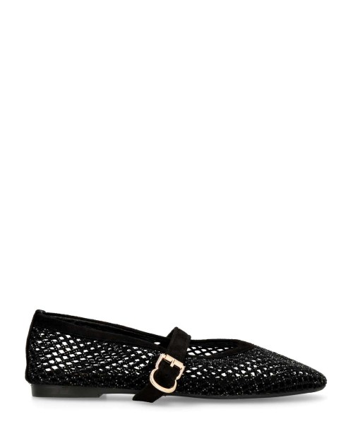 VVNN Bailarina plana calada con strass