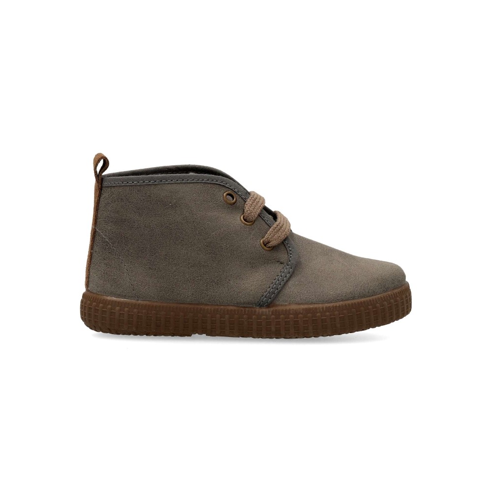 PEKES Botín casual cómodo cordones