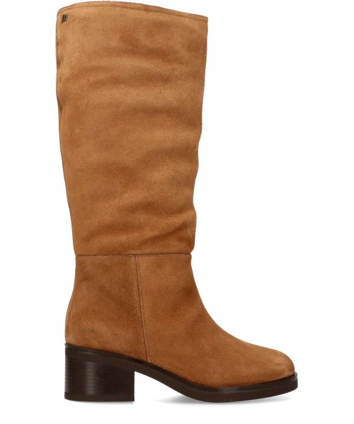 MTNG Bota alta casual piel confor Marion