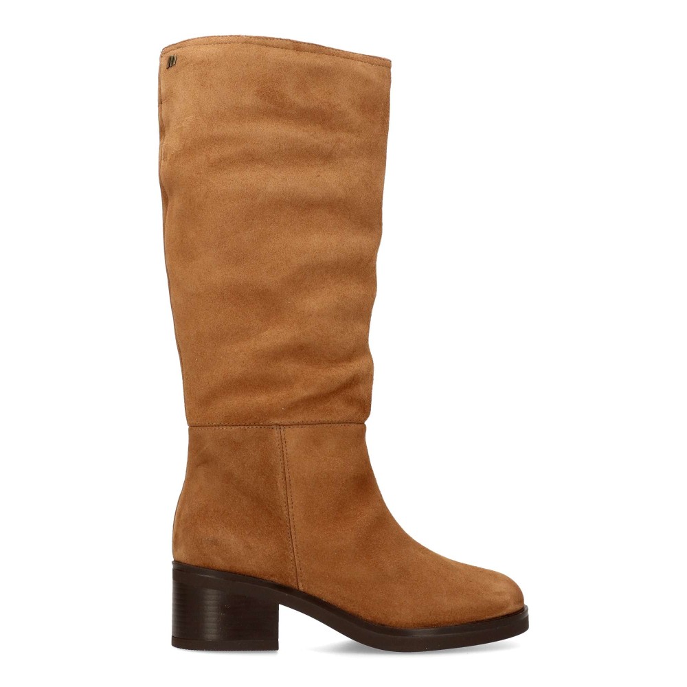 MTNG Bota alta casual piel confort Marion