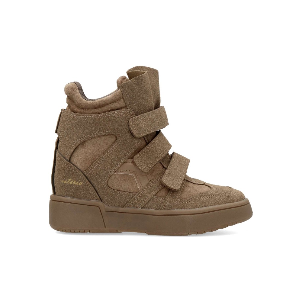 ISTERIA Botín sneakers ajuste adherente