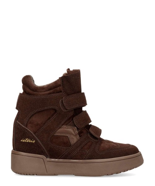 ISTERIA Botín sneakers casual cuña mujer