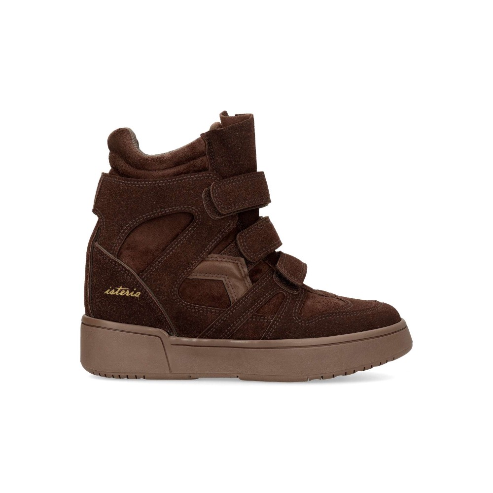 ISTERIA Botín sneakers casual cuña mujer