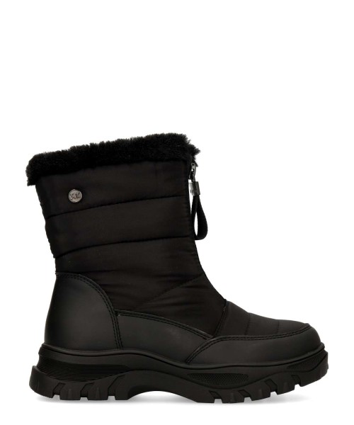 XTI Botines textil acolchado confort