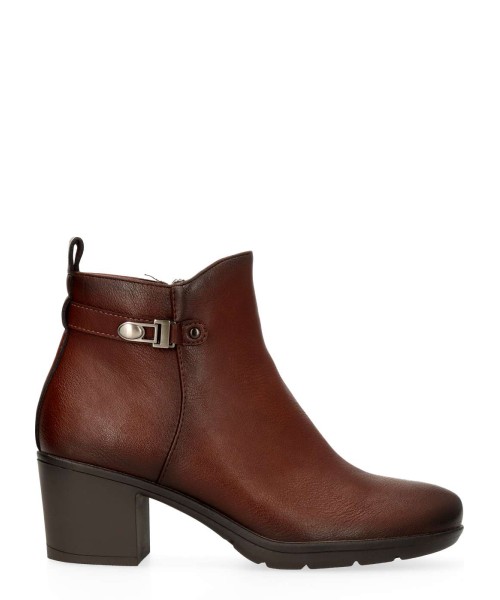 VVNN Botines confort tacón ancho mujer
