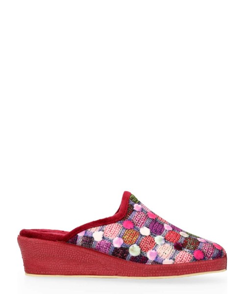 VANESSA Zapatilla de casa estampada confort