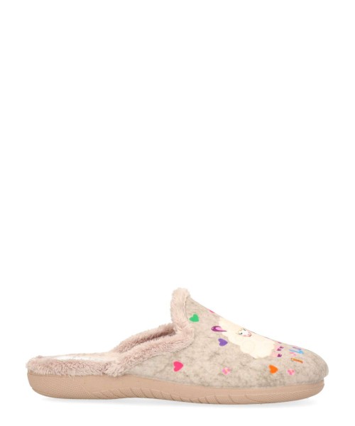 VANESSA Zapatilla de casa estampado ovejas