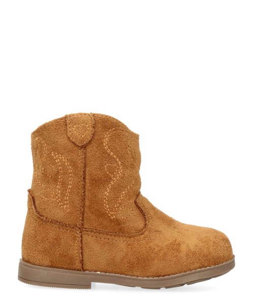 PEKES Botines confort antelina niña