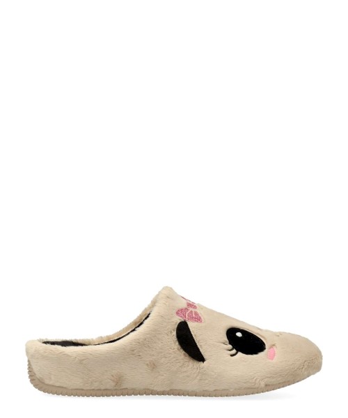 GARZON Zapatilla de casa abrigada Oso Panda