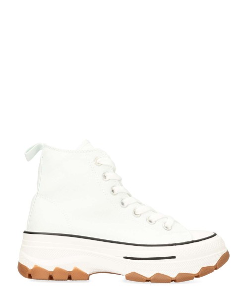 VVNN Bota sneakers casual lona mujer