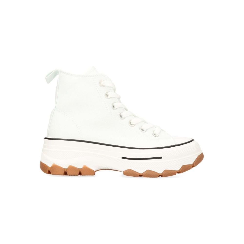 VVNN Bota sneakers casual lona mujer