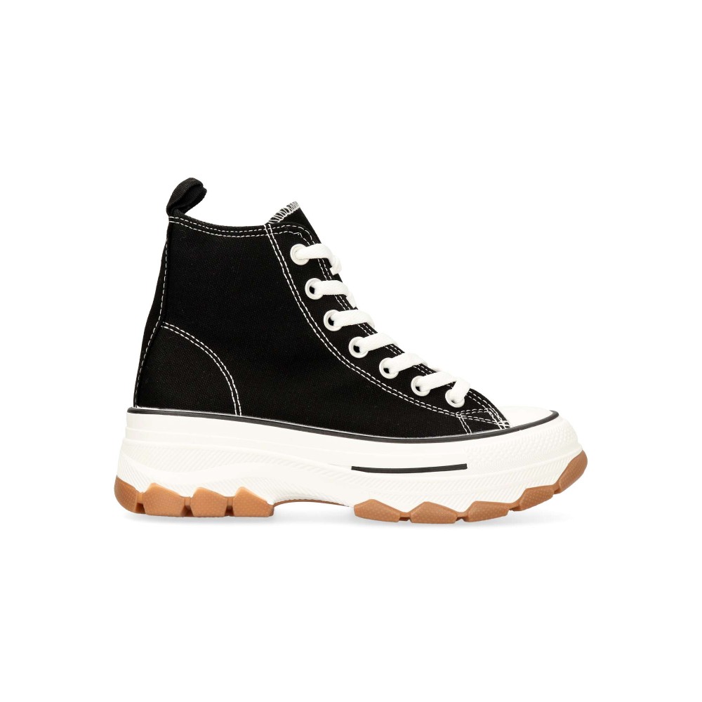 VVNN Bota lona casual confort mujer