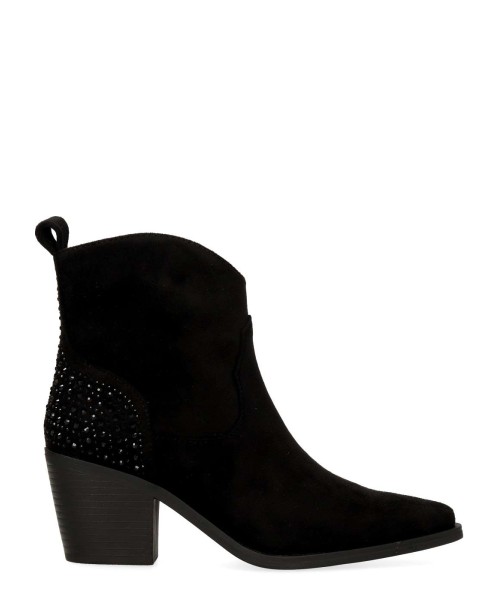 DANGELA  Botines cowboy confort pedrería