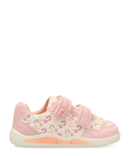 BEPPI Zapatilla deportiva barefoot luces niña