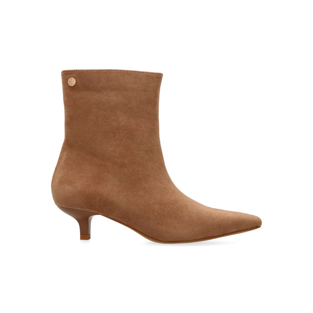 XTI Botín elegante antelina vegano