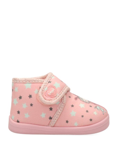 BEPPI Zapatilla de casa botita estampada