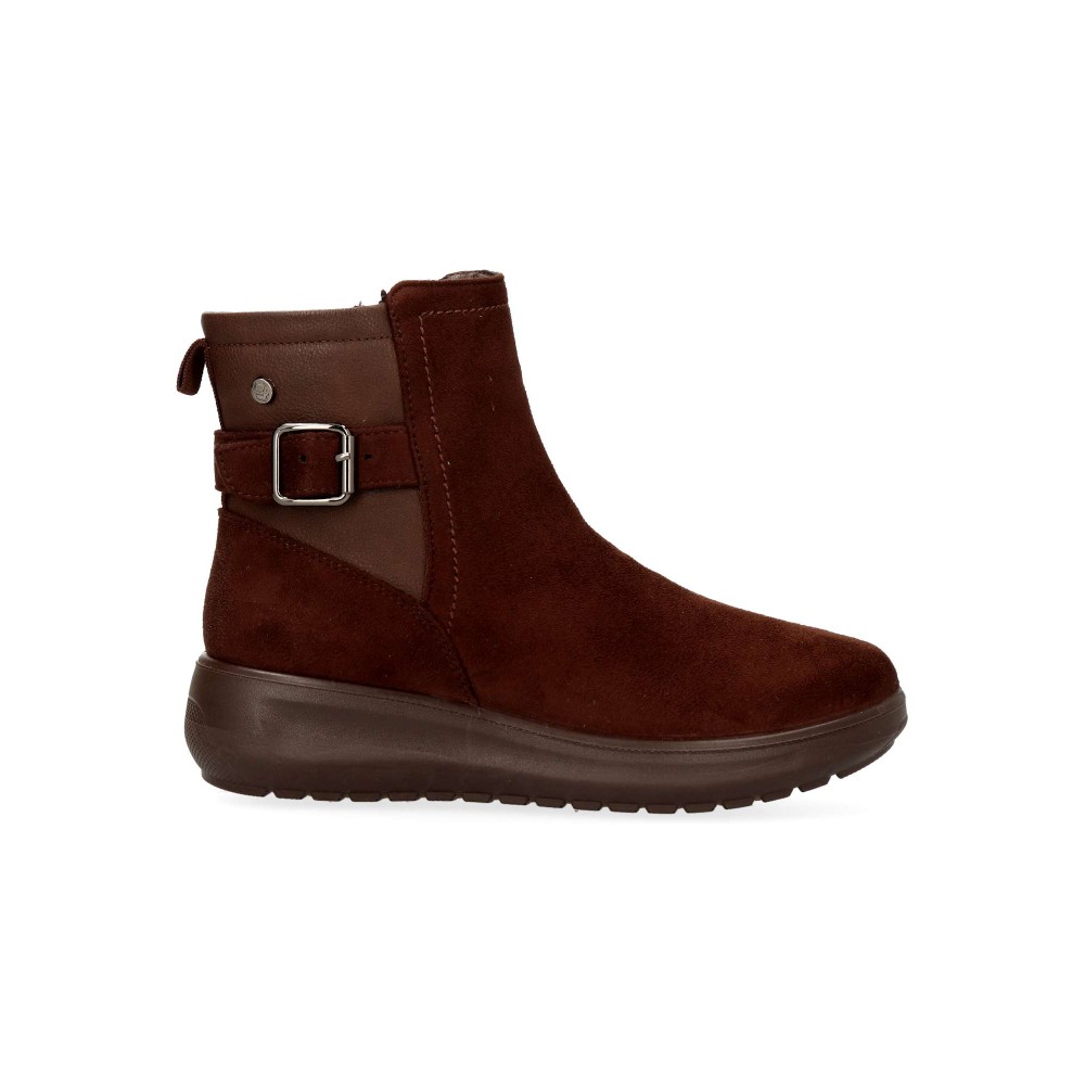 MYSOFT Botín cómodo y cálido mujer