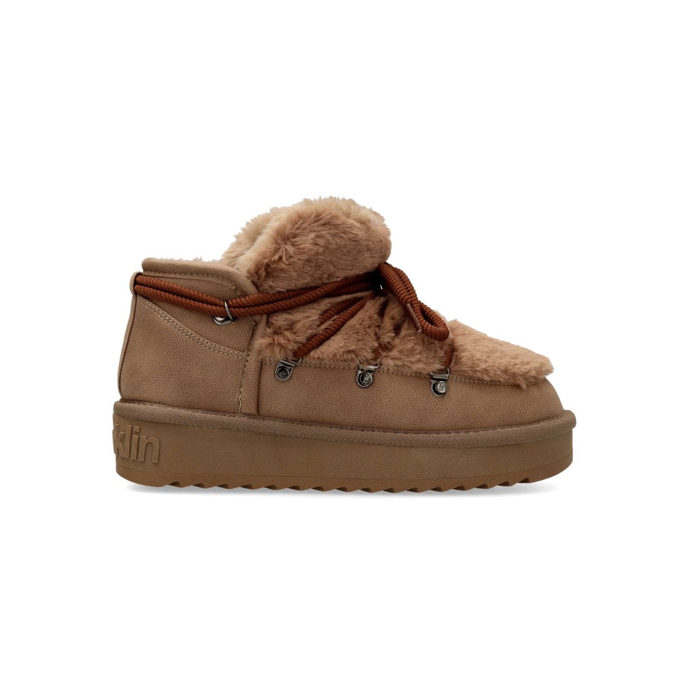 D.FRANKLIN Bota australiana Nordic Trk Fur Low Brown