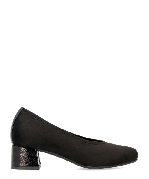 D`CHICAS Zapato salón tacón ancho confort
