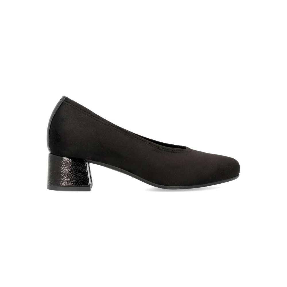 D`CHICAS Zapato salón tacón ancho confort