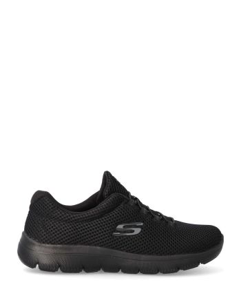 SKECHERS Zapatilla deportiva cómoda de mujer SKE 12985 NEGRO