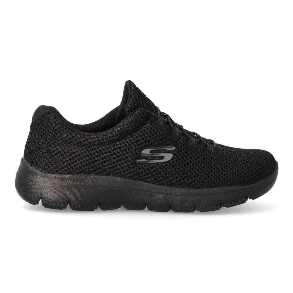 SKECHERS Zapatilla deportiva cómoda de mujer SKE 12985 NEGRO